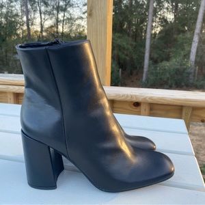 MADDEN GIRL SLEEK BLACK BOOTS